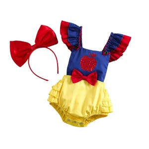 Snow White costume for baby girl Snow White costume Halloween baby costume baby Halloween costume Snow White Halloween costume for baby girl