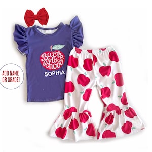 School outfit toddler preschool outfit kindergarten shirt preK shirt first day of school outfit 1st day of school shirt custom