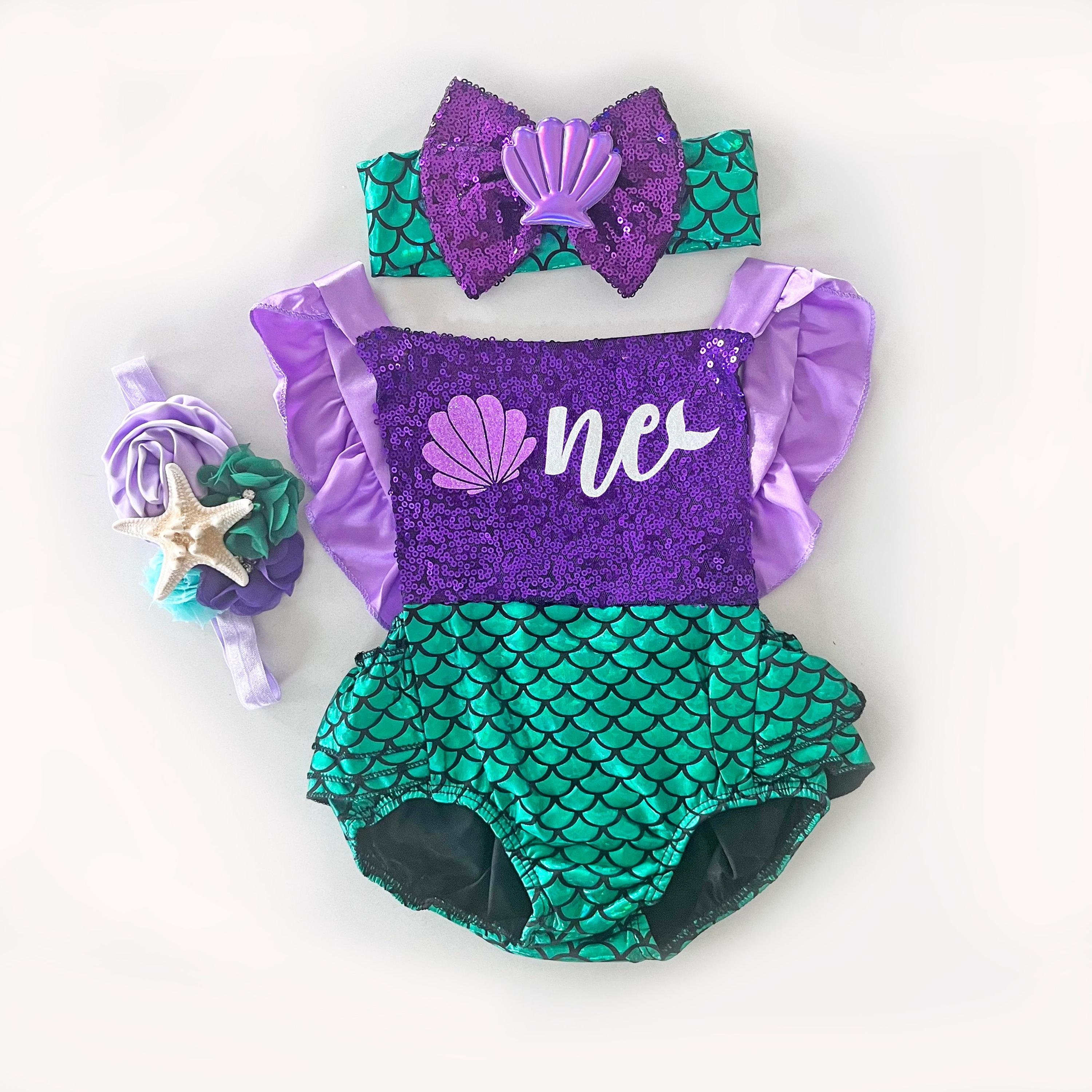 Baby Mermaid Outfit - Etsy