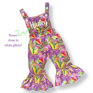 Mardi Gras outfit girl mardi gras outfit toddler Mardi gras outfit baby Mardi gras clothes child mardi gras outfit personalized Mardi gras