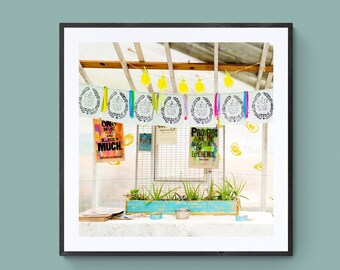 Greenhouse on Porter Ocean Springs Photo, Mississippi Gulf Coast Photo, Small Business Photo, Ocean Springs Art, South Mississippi Art Print