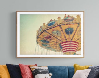 Karneval schaukelt Foto: Wunderliche Americana Wandkunst