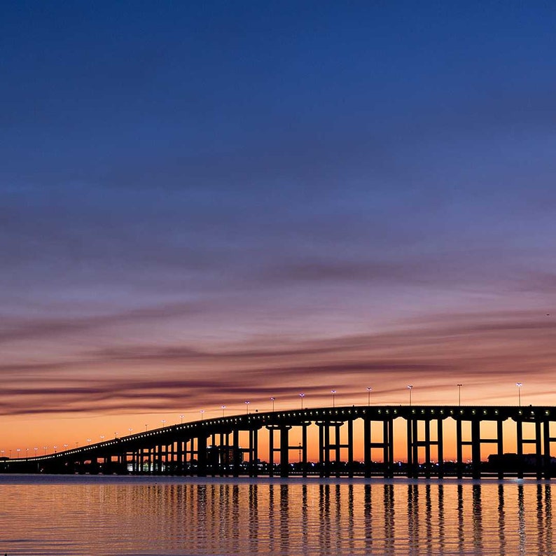 Ocean Springs Bridge Photo, Biloxi Bridge Photo, Mississippi Gulf Coast