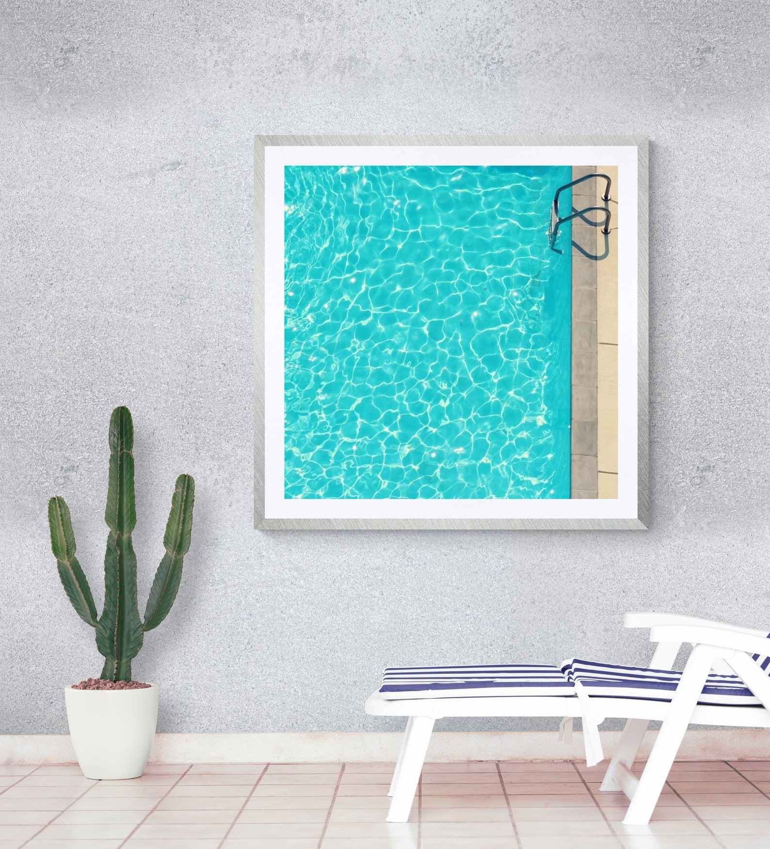 Swimming Pool Photo Summer Wall Art Swimming Pool Art Etsy