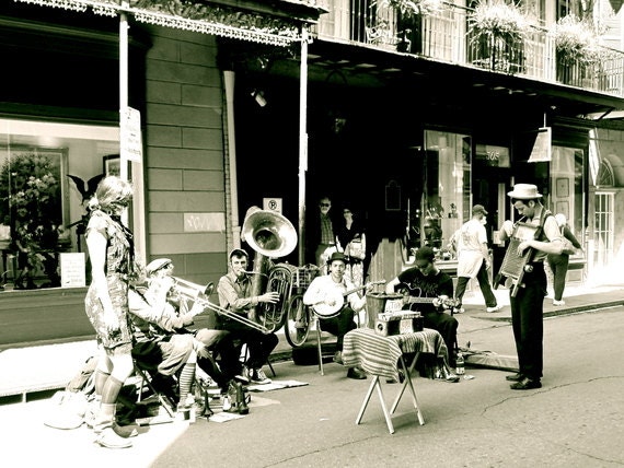 New Orleans Photos Black and White