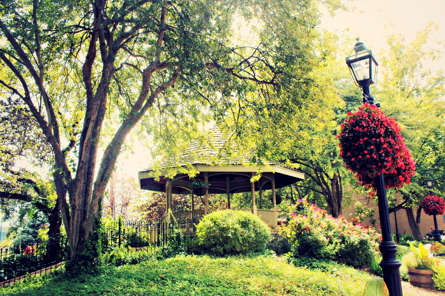 Gazebo Wall Art Old Saint Charles Print Gazebo Photograph Etsy