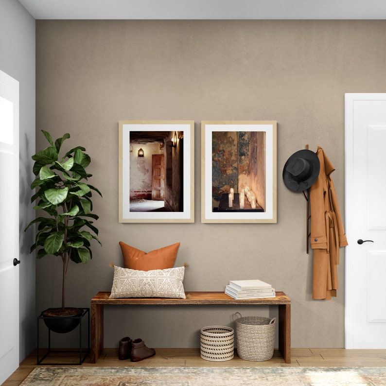 Cathedral Candles, Candles Photograph, Urban Decay Wall Art, Catholic