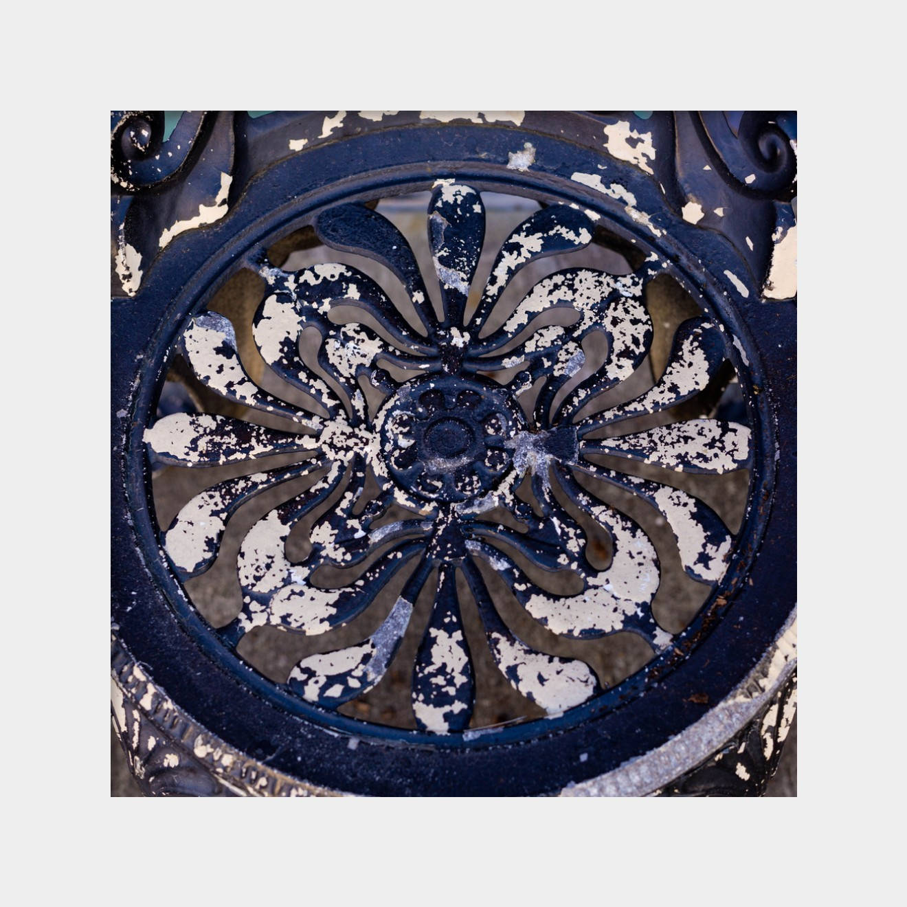 Navy Blue and Rust Wall Art Etsy