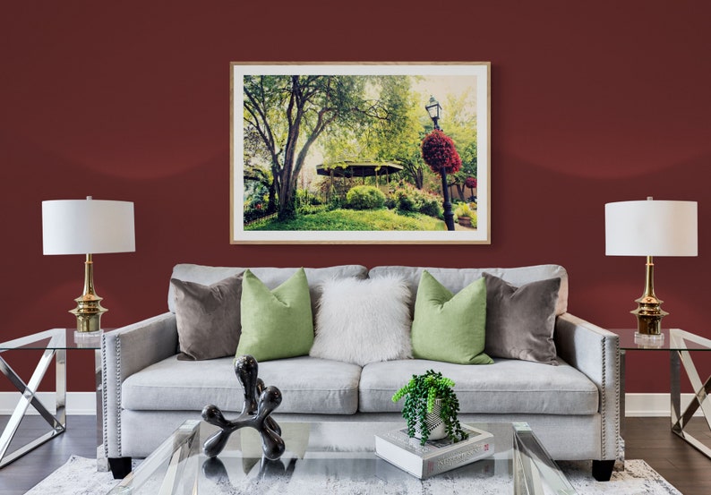 Gazebo Wall Art Old Saint Charles Print Gazebo Photograph Etsy