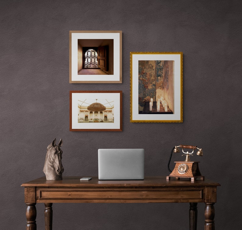 Cathedral Candles, Candles Photograph, Urban Decay Wall Art, Catholic