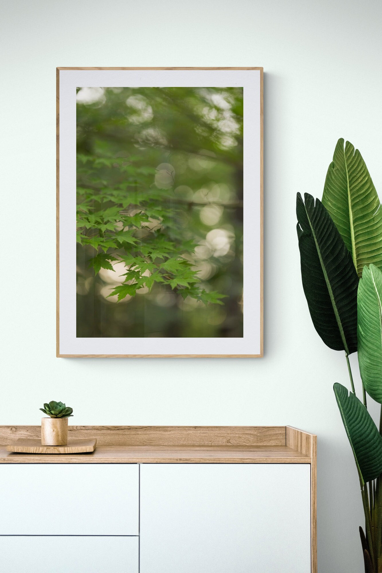 Surreal Art, Green Nature Art, Botanical Photo, Large Green Wall Art ...
