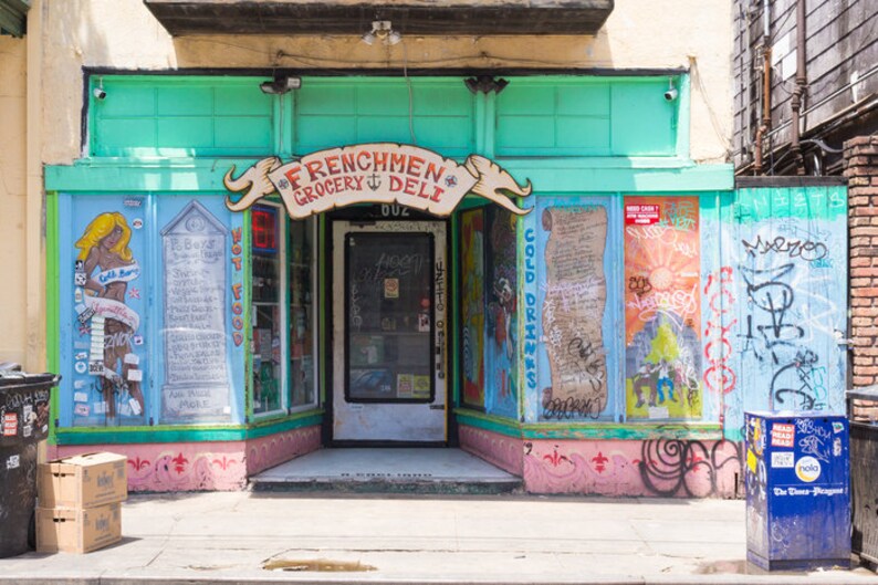 Frenchman Grocery & Deli Frenchman Street Photo Colorful New - Etsy