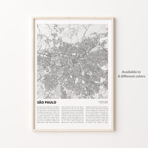 SMalo Paulo Karte Drucken, SMalo Paolo Karte, SMalo Paolo Wanddekor Kunst, Einweihungsparty Geschenk
