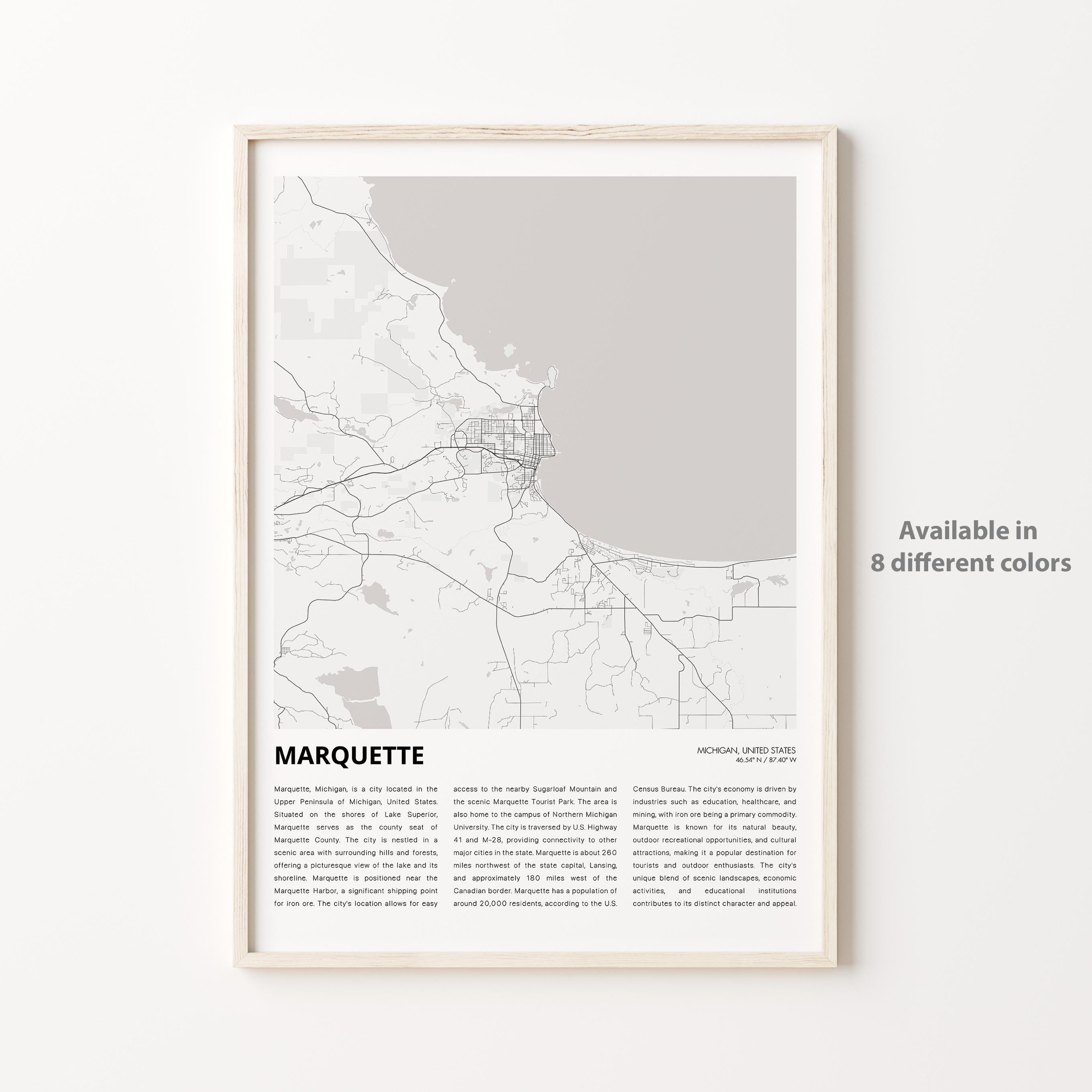 Pere Marquette Map New Zealand