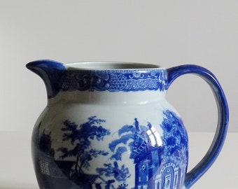 Pichet Victoria Ware terre de fer Anglaise ancien XIXe 1850-1899 England Ironstone