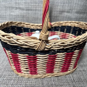 Opening and Closing Containers Memorial Day Patriotic Theme Red White and Blue with Six Mini Containers Practical Life Montessori Material