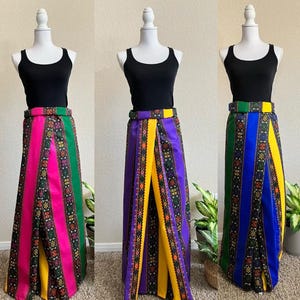 XL size Philippine Malong/Wrap. Traditional Filipino-Bangsamoro tubular garment. Made in Zamboanga, Philippines. Philippine Cultural Costume