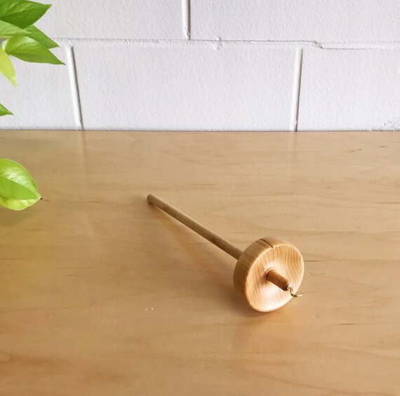 Sewing & Fiber Spindles Weaving & Tapestry Convertible top whorl or bottom whorl spindle drop