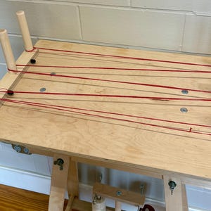 2x Triple Hard Maple Warping Pegs Set (CLAMPS INCLUDED)