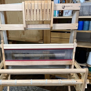 Table Loom, 23 Weaving Width Woolhouse Tools 8-Shaft Modern Carolyn image 10