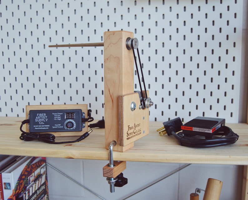 Electric Motorized Maple Weavers' Shuttle Bobbin Winder Etsy