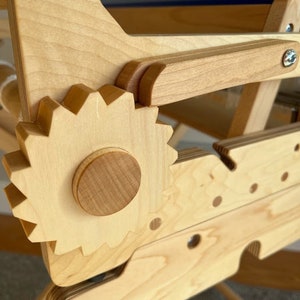 Woolhouse Tools 8-Shaft Norah Table Loom 16 Weaving Width image 3