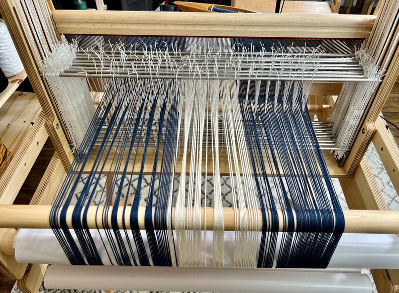 Table Loom, 23 Weaving Width Woolhouse Tools 8-Shaft Modern Carolyn image 7