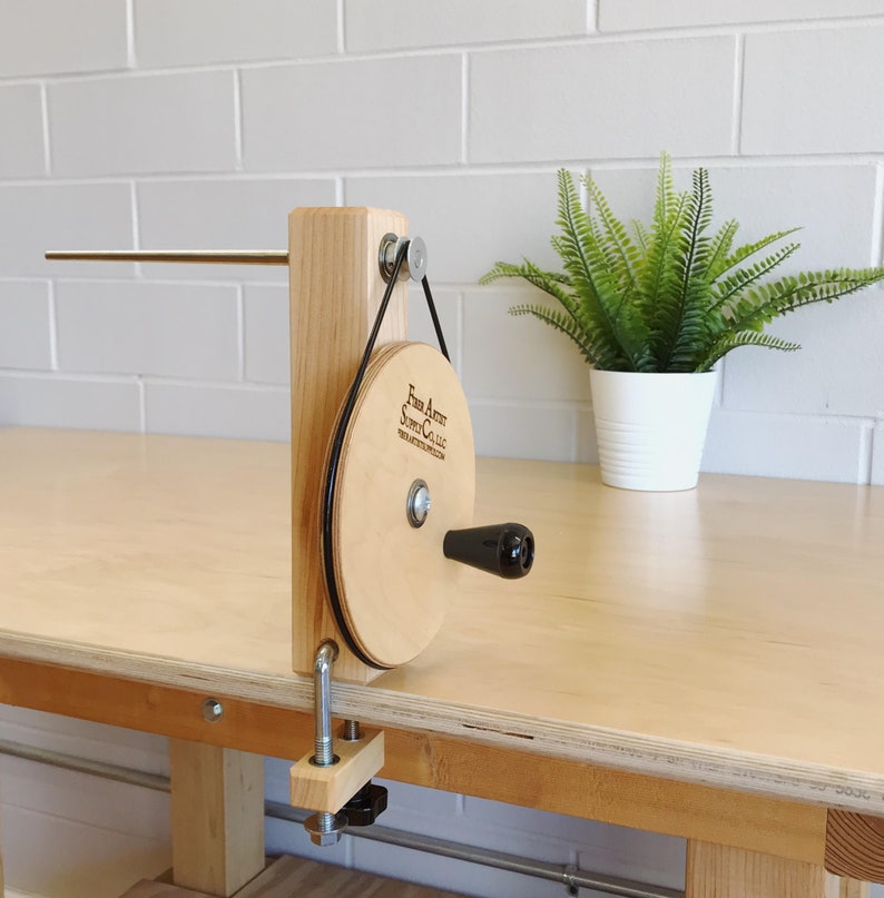 Handcrafted Maple Weavers' Shuttle Bobbin Winder for use Etsy