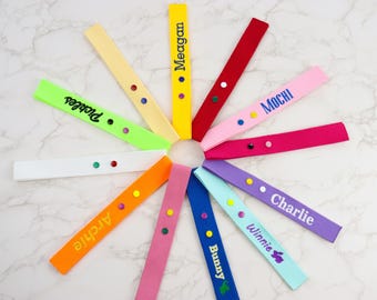 Embroidered Luggage Tag Personalised Luggage Strap With Name Travel Luggage Accessory Traveler's Gift Suitcase Strap Accepting Logo Custom