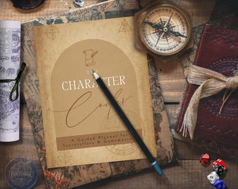 The Character Codex ~ A Guided Planner for Storytellers, Writers & GMs
