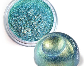 Sea Serpent Turquoise Color Shifting Chameleon Pearl Pigment Powder