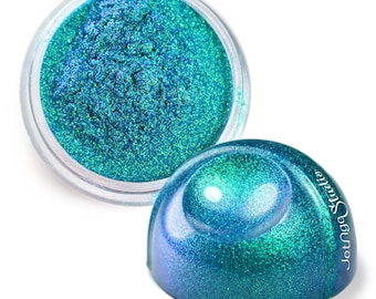 Bora Bora Turquoise Green Color Shifting Chameleon Pearl Pigment Powder