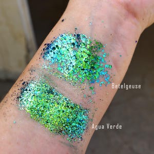 Betelgeuse Flake-Lumiere Lusters Color Shifting Metallic Foil Gilding Art Pigment- Non-Plastic for Cosmetic, Craft, Resin and Glass Art image 5