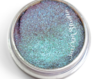 Moon Beam - Magnetic Mica Powder - Ferro  3D Cat Eye Chatoyant Duo chrome Powder