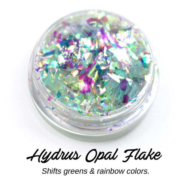 Hydrus Opal Flake - Lumiere Lusters Transparent Chameleon Dichroic Art Flake Pigment