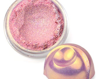 Aphrodite - Incredible Chameleon Aurora Color Shift Pink and Gold Rainbow Pigment for Eyeshadow, Cosmetics, Art, Resin and Craft