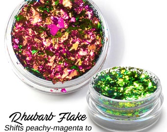 Rhubarb Flake-Lumiere Lusters Color Shifting Pigment