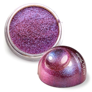 Plum Crush Purple Color Shifting Chameleon Pearl Pigment Powder