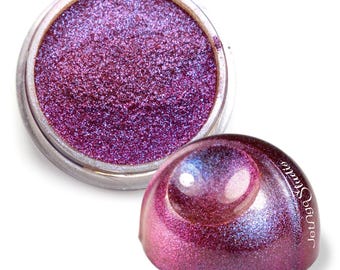 Plum Crush Purple Color Shifting Chameleon Pearl Pigment Powder