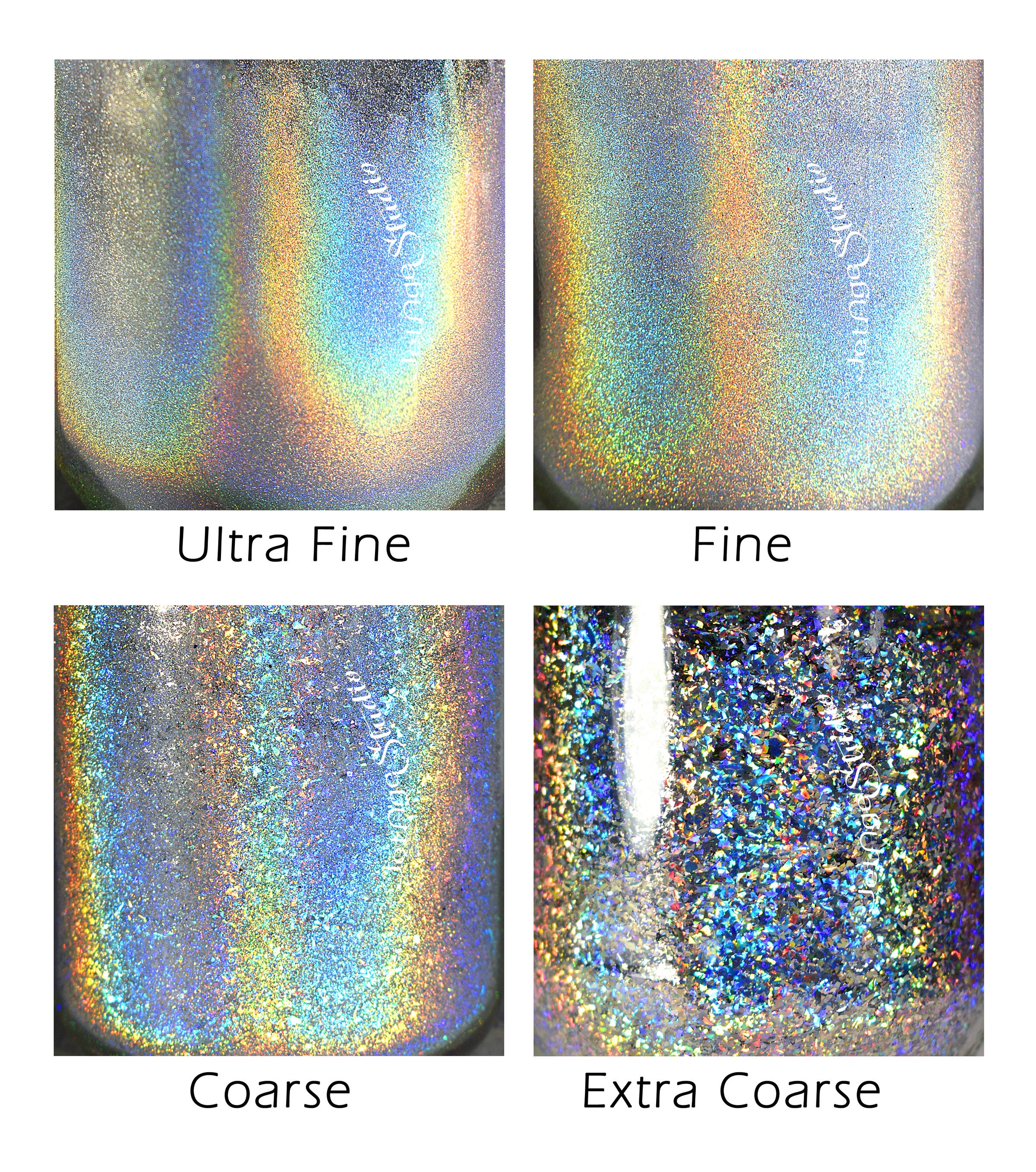 Holographic Holo Flake and Powder Art Pigment Discotek Choose