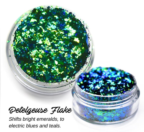 Betelgeuse Flake-Lumiere Lusters Color Shifting Metallic Foil Gilding Art Pigment- Non-Plastic for Cosmetic, Craft, Resin and Glass Art