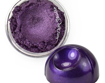 Concord - Dark Purple Mica Pearl Powder for Resin, Poly Clay, Cosmetic Crafts