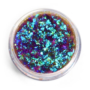 Blue Hawaii Ultra Opal FLAKE Translucent Dichroic Art Flake Pigments