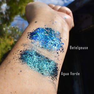 Betelgeuse Flake-Lumiere Lusters Color Shifting Metallic Foil Gilding Art Pigment- Non-Plastic for Cosmetic, Craft, Resin and Glass Art image 6