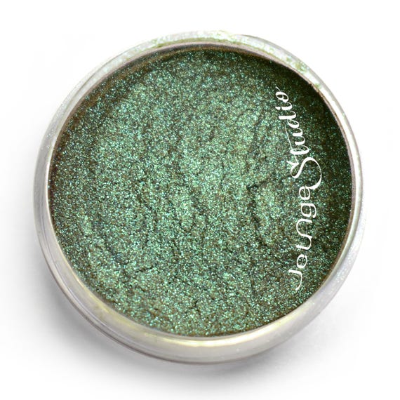 Agave Green Cat Eye Effect Magnetic 3D Duo Color Pigment Sage Greens - Non-Plastic Powder for Nail and Resin Art