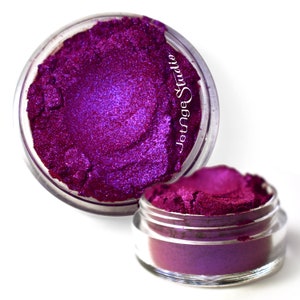 Dark Intense Raspberry #002 Mica Powder Art Pigment for Polymer Clay Resin and Creative Mediums