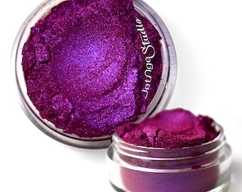 Dark Intense Raspberry #002 Mica Powder Art Pigment for Polymer Clay Resin and Creative Mediums