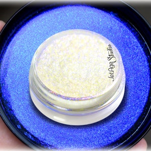 Blue Opal POWDER Transparent Intense Electric Blue Dichroic Art Pigments