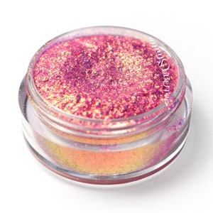 Shocking Pink Jelly Chameleon Multichrome Aurora Powder - Etsy