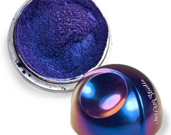 Vulcan Blue - Intense Chameleon Chrome Powder